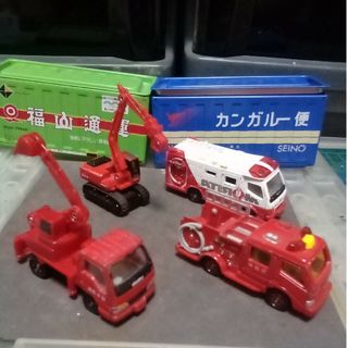 タカラトミー(Takara Tomy)のトミカ / 消防車両コレクション ×3 モリタ FFA-001(ミニカー)