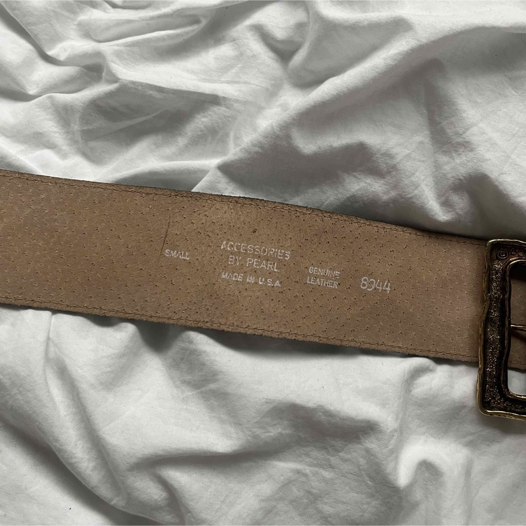 Santa Monica(サンタモニカ)のvintage retro belt made in USA レディースのファッション小物(ベルト)の商品写真