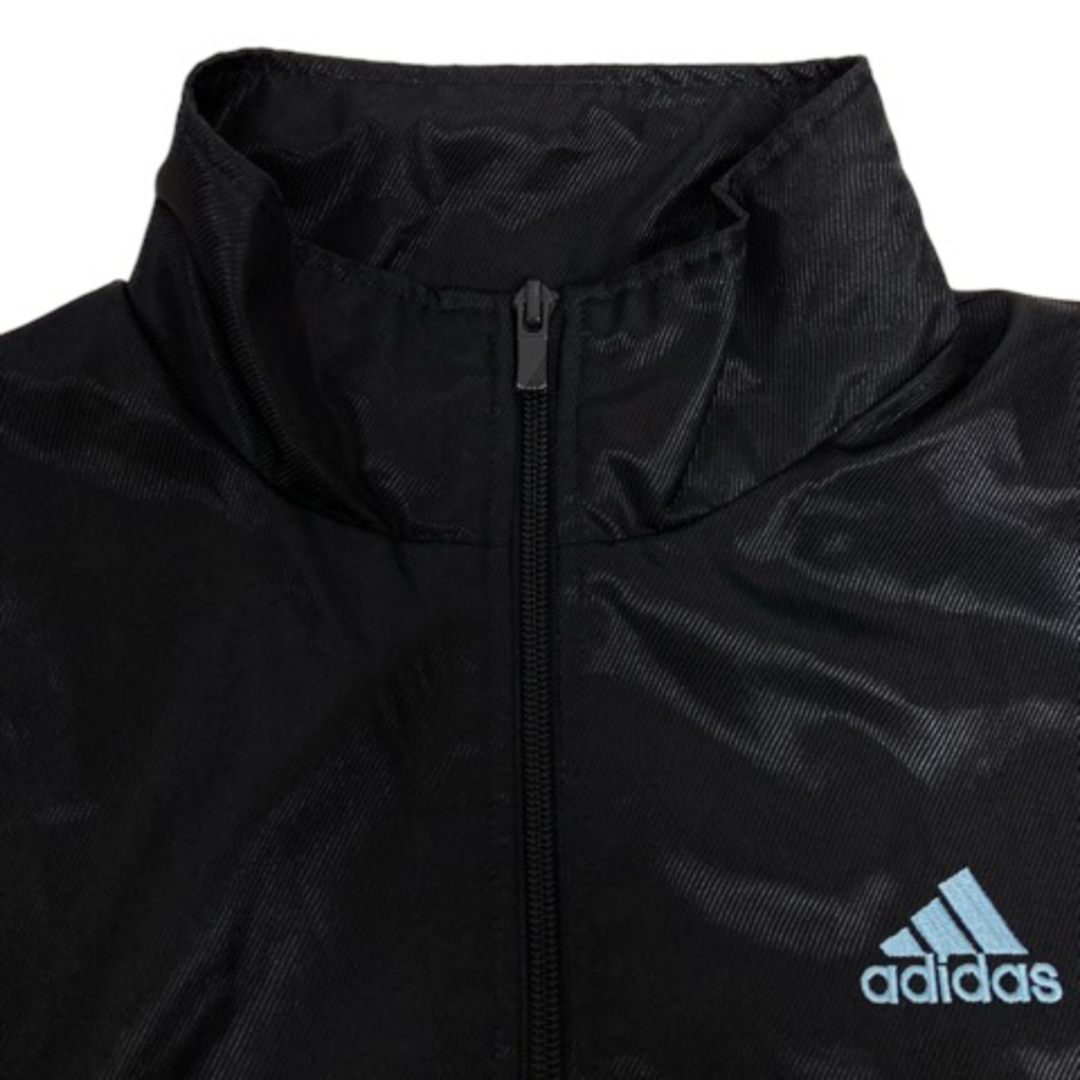 adidas(アディダス)のアディダス セットアップ ジャージ 裏起毛 長袖 ロング丈 M 紺 レディース レディースのジャケット/アウター(その他)の商品写真