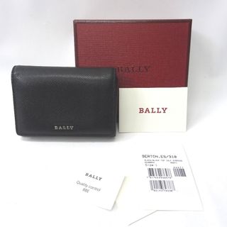 Bally - バリー 三つ折り財布 ブラック メンズ Ft602541 中古