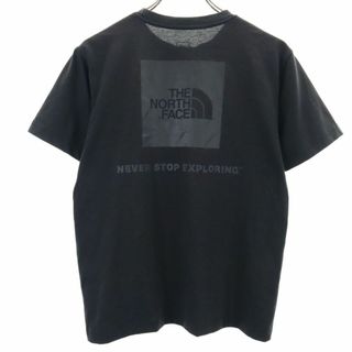 ザノースフェイス(THE NORTH FACE)のノースフェイス NT31850 アウトドア バックプリント 半袖 Tシャツ S 黒 THE NORTH FACE メンズ 古着 【240412】 メール便可(Tシャツ/カットソー(半袖/袖なし))