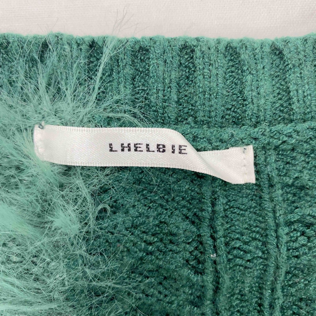 LHELBIE レディース ニット/セーター グリーン tk レディースのトップス(ニット/セーター)の商品写真