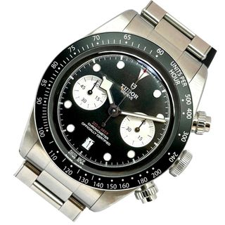 チュードル(Tudor)のチューダー/チュードル TUDOR ヘリテージ ブラックベイ クロノ　ブラック/シルバー文字盤 79360N SS 自動巻き メンズ 腕時計(その他)