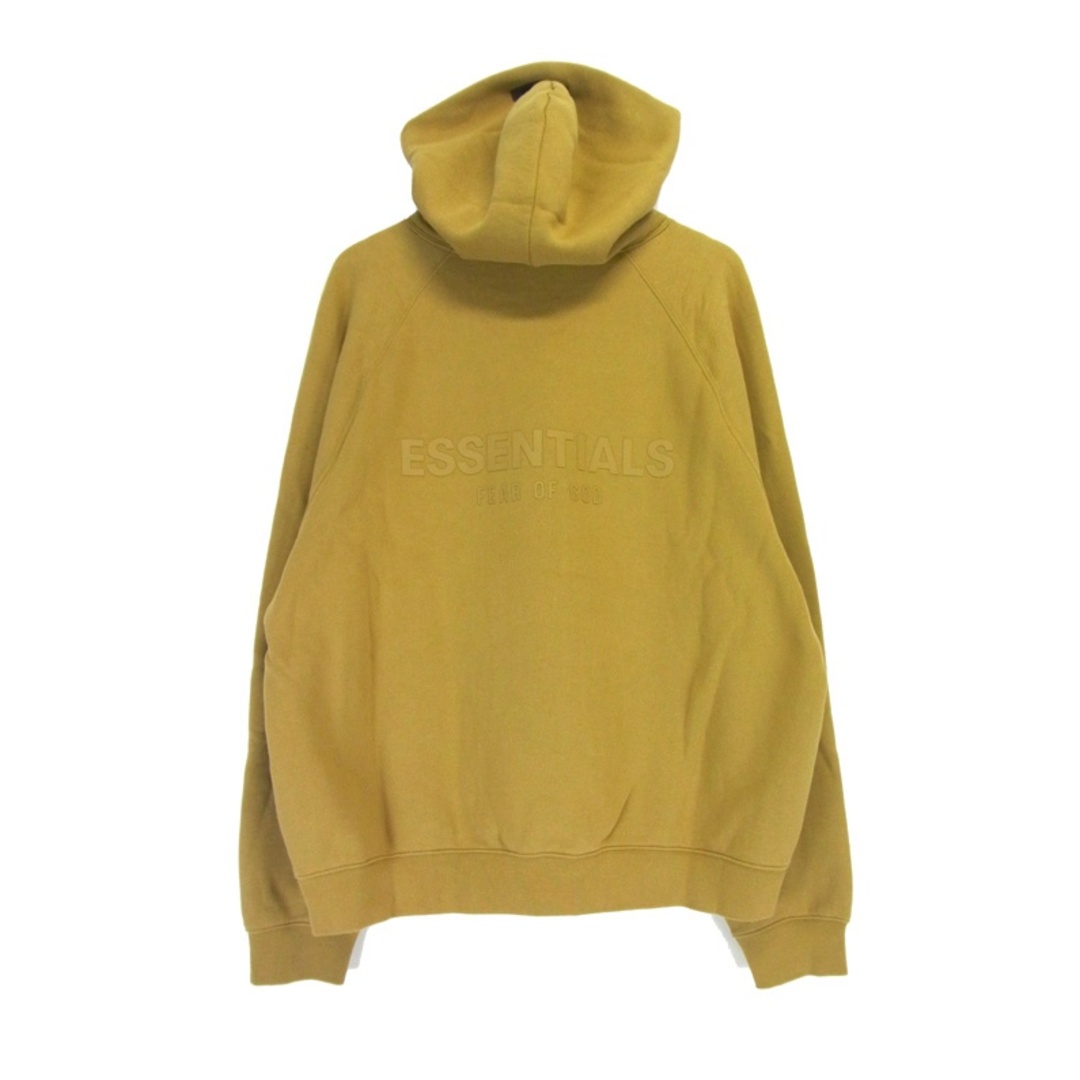 FEAR OF GOD(フィアオブゴッド)のフィア オブ ゴッド エッセンシャルズ FEAR OF GOD ESSENTIALS ■ 【 Back Rubber Logo Hoodie 】 バック ラバー ロゴ フーディ パーカー　w18341 メンズのトップス(パーカー)の商品写真