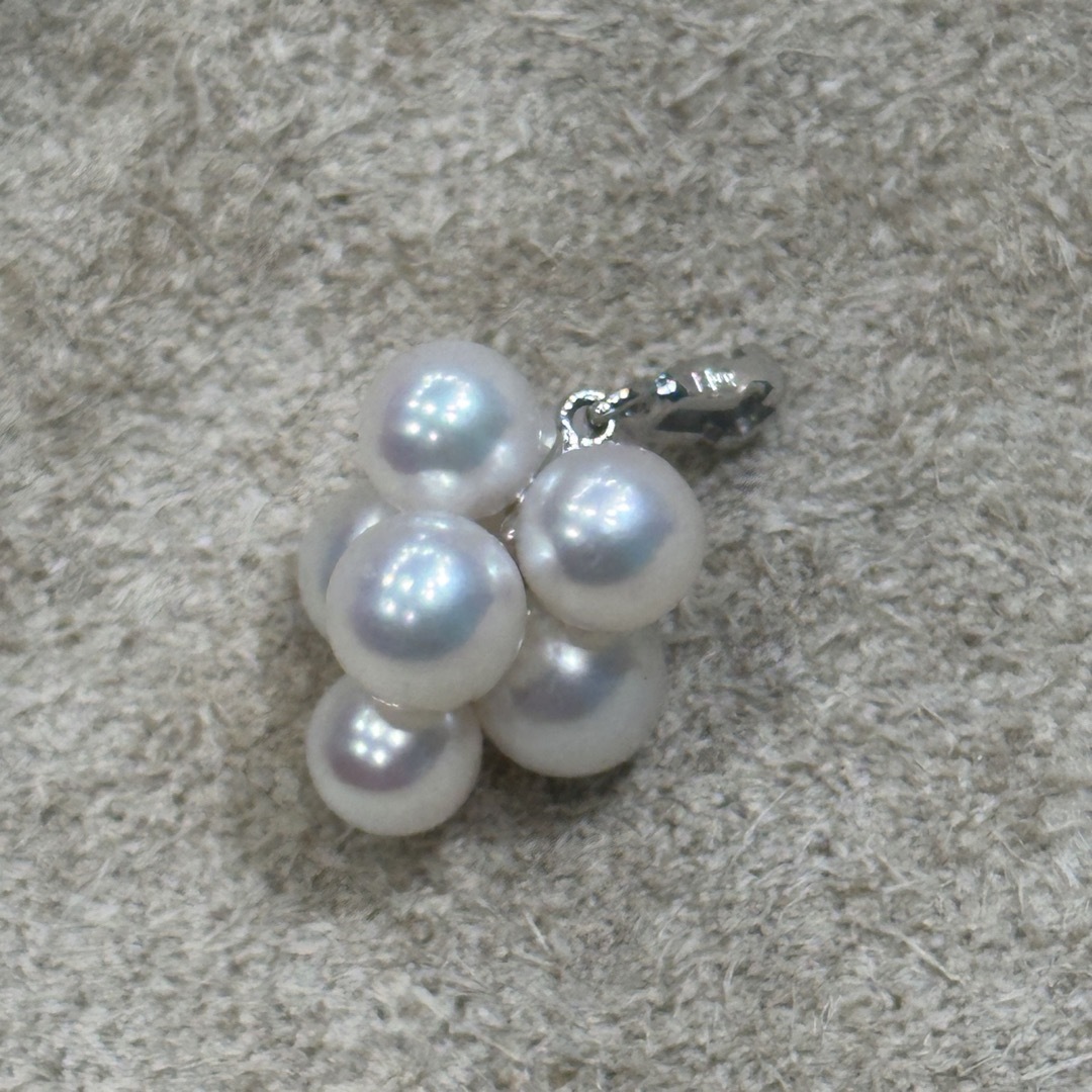 MIKIMOTO(ミキモト)のMIKIMOTO ミキモト SV リボン パール ブローチ兼トップ レディースのアクセサリー(ブローチ/コサージュ)の商品写真