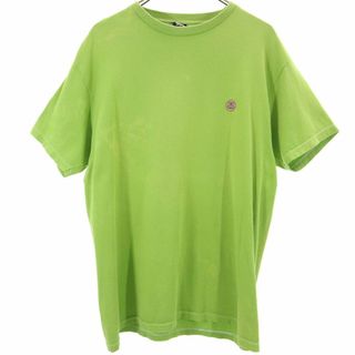 ステューシー(STUSSY)のステューシー 00s オールド 半袖 Tシャツ L グリーン系 STUSSY メンズ 古着 【240412】 メール便可(Tシャツ/カットソー(半袖/袖なし))