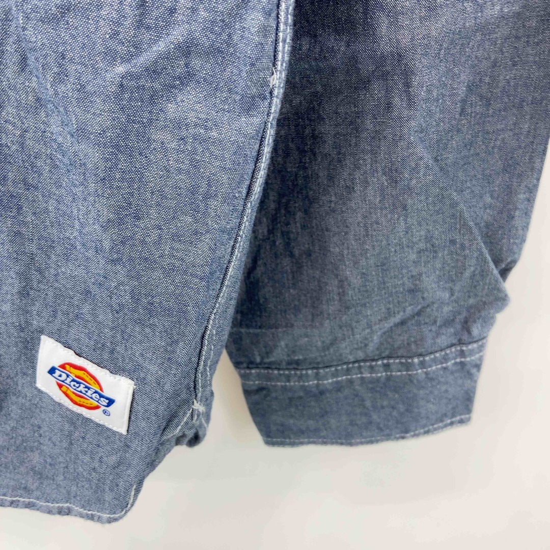 Dickies(ディッキーズ)のDICKIES ディッキーズ メンズ 長袖シャツ デニム ブルー コットン メンズのトップス(シャツ)の商品写真