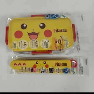 ポケモン(ポケモン)のあお様専用【新品】ピカチュウ　お弁当箱　お箸　ランチセット　お弁当セット(弁当用品)