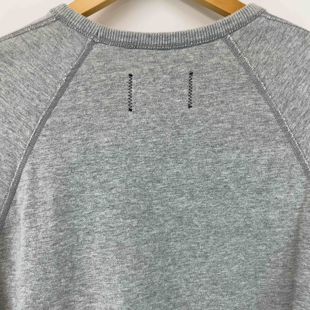 REIGNING CHAMP レイニングチャンプ メンズ スウェット グレー ラウンドネック 脇リブ切り替え メンズのトップス(スウェット)の商品写真