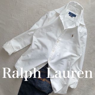 ポロラルフローレン(POLO RALPH LAUREN)のRalph Lauren 使用感のない美品M位　正規品　家洗い可オックスフォード(シャツ/ブラウス(長袖/七分))