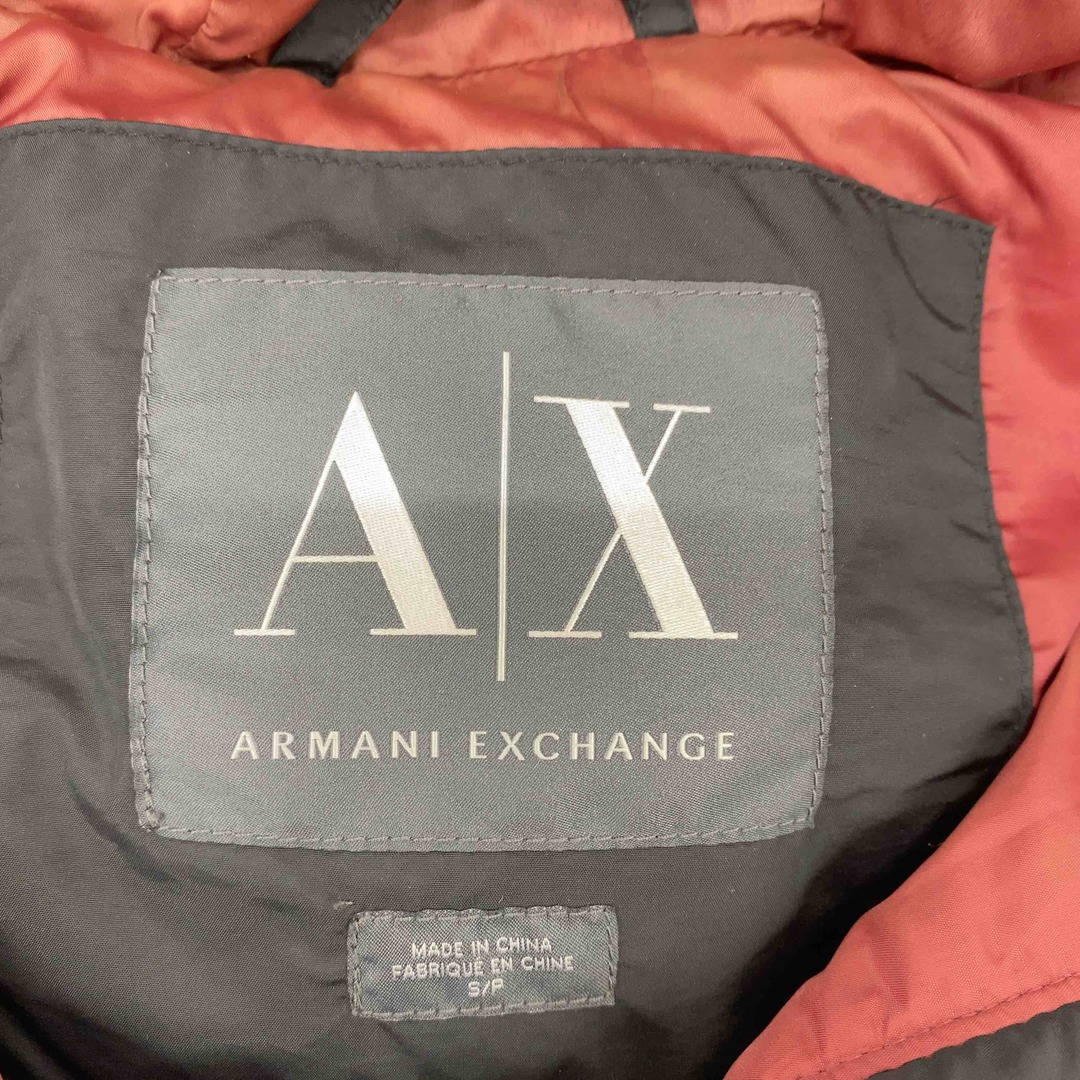 ARMANI EXCHANGE(アルマーニエクスチェンジ)のARMANI EXCHANGE アルマーニエクスチェンジ レディース ベスト/ジレ ダウンベスト ブラック レディースのジャケット/アウター(ダウンジャケット)の商品写真