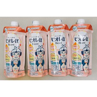 ビオレ(Biore)の※値下不可※ ビオレu ボディウォッシュ うるおいしっとり 340ml   4個(ボディソープ/石鹸)