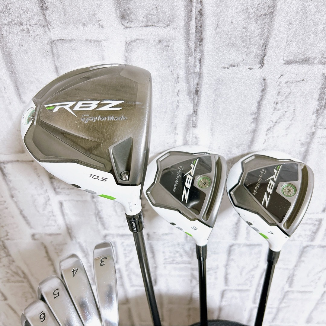 TaylorMade(テーラーメイド)のテーラーメイド RBZ ロケットボールズ  メンズゴルフセット 14本 右 R スポーツ/アウトドアのゴルフ(クラブ)の商品写真