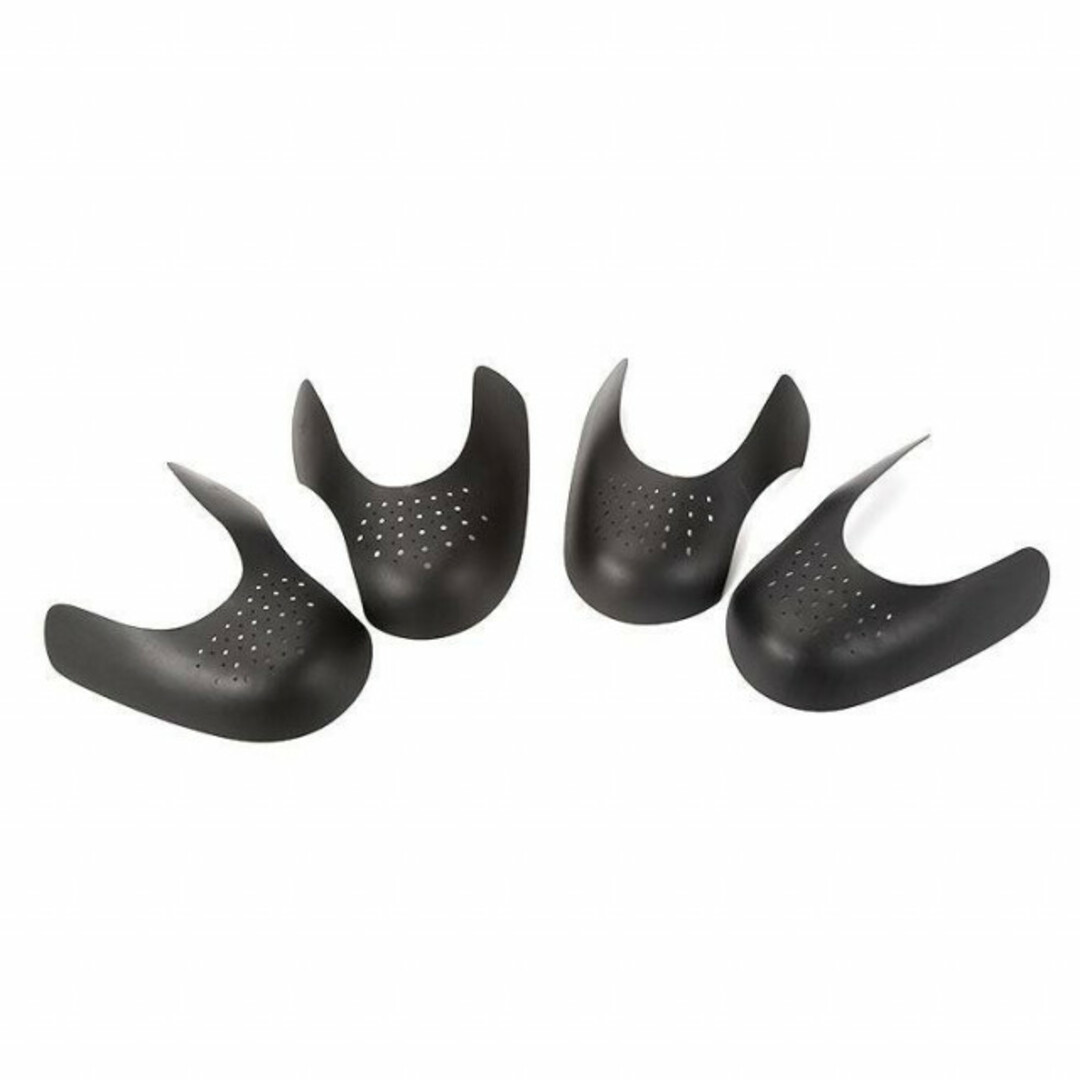 シューガード　2足分　4枚セット　シューキーパー　スニーカー　フリーサイズ　黒色 メンズの靴/シューズ(スニーカー)の商品写真