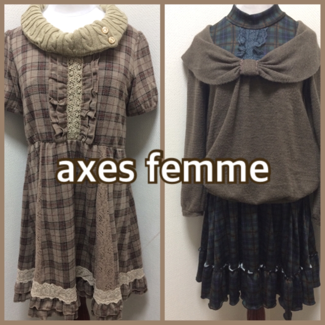 axes femme(アクシーズファム)のいちごちゃん様専用です！ レディースのレディース その他(セット/コーデ)の商品写真