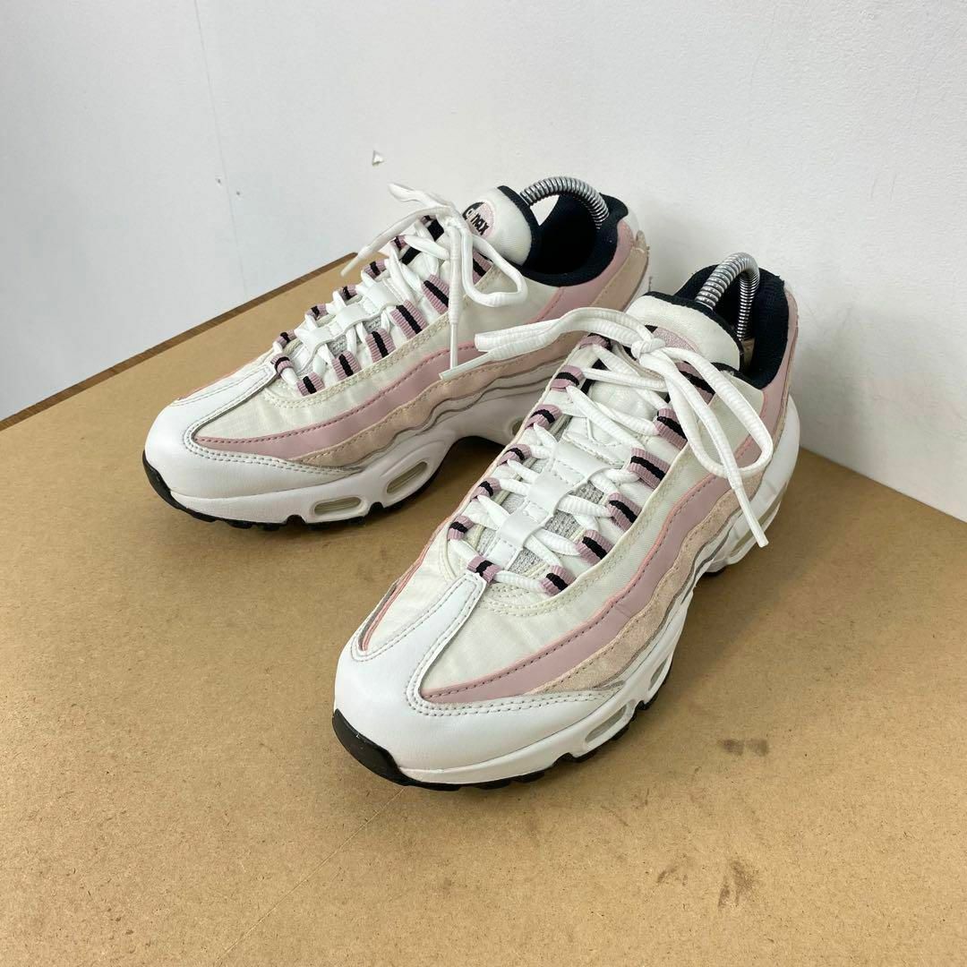 NIKE(ナイキ)の■ NIKE W AIRMAX95 pink white 23cm レディースの靴/シューズ(スニーカー)の商品写真