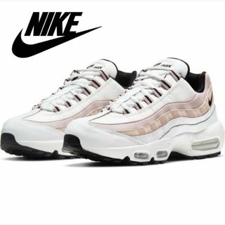 ナイキ(NIKE)の■ NIKE W AIRMAX95 pink white 23cm(スニーカー)