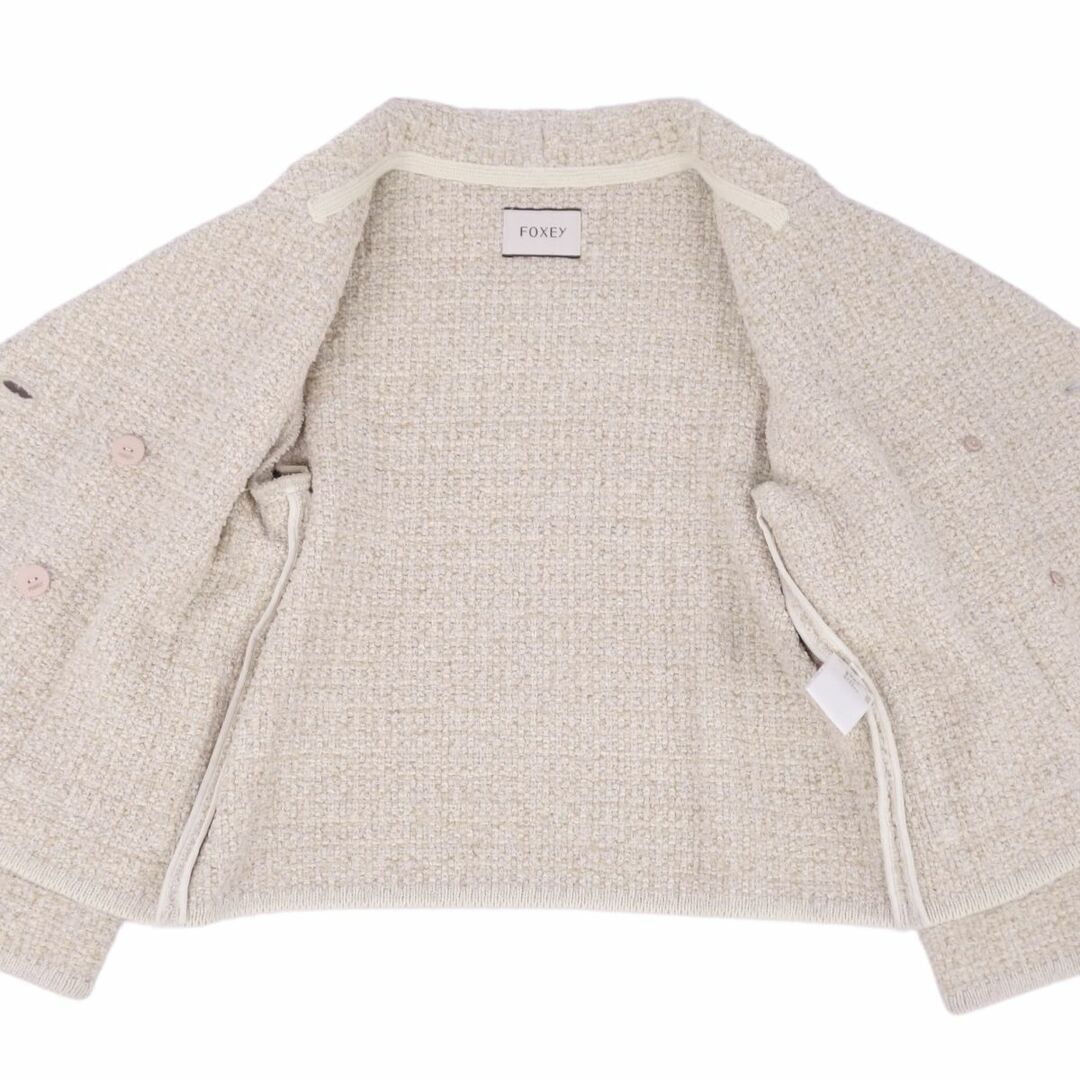FOXEY - 美品 フォクシー FOXEY ジャケット ニットジャケット FOXEY - 美品 フォクシー FOXEY ジャケット ニットジャケット