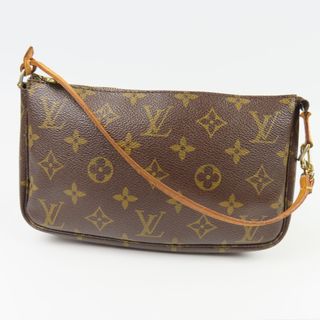 ルイヴィトン(LOUIS VUITTON)の美品 LOUIS VUITTON ルイヴィトン アクセソワール ミニバッグ ヴィンテージ モノグラム ハンドバッグ PVC ブラウン レディース【中古】(ハンドバッグ)