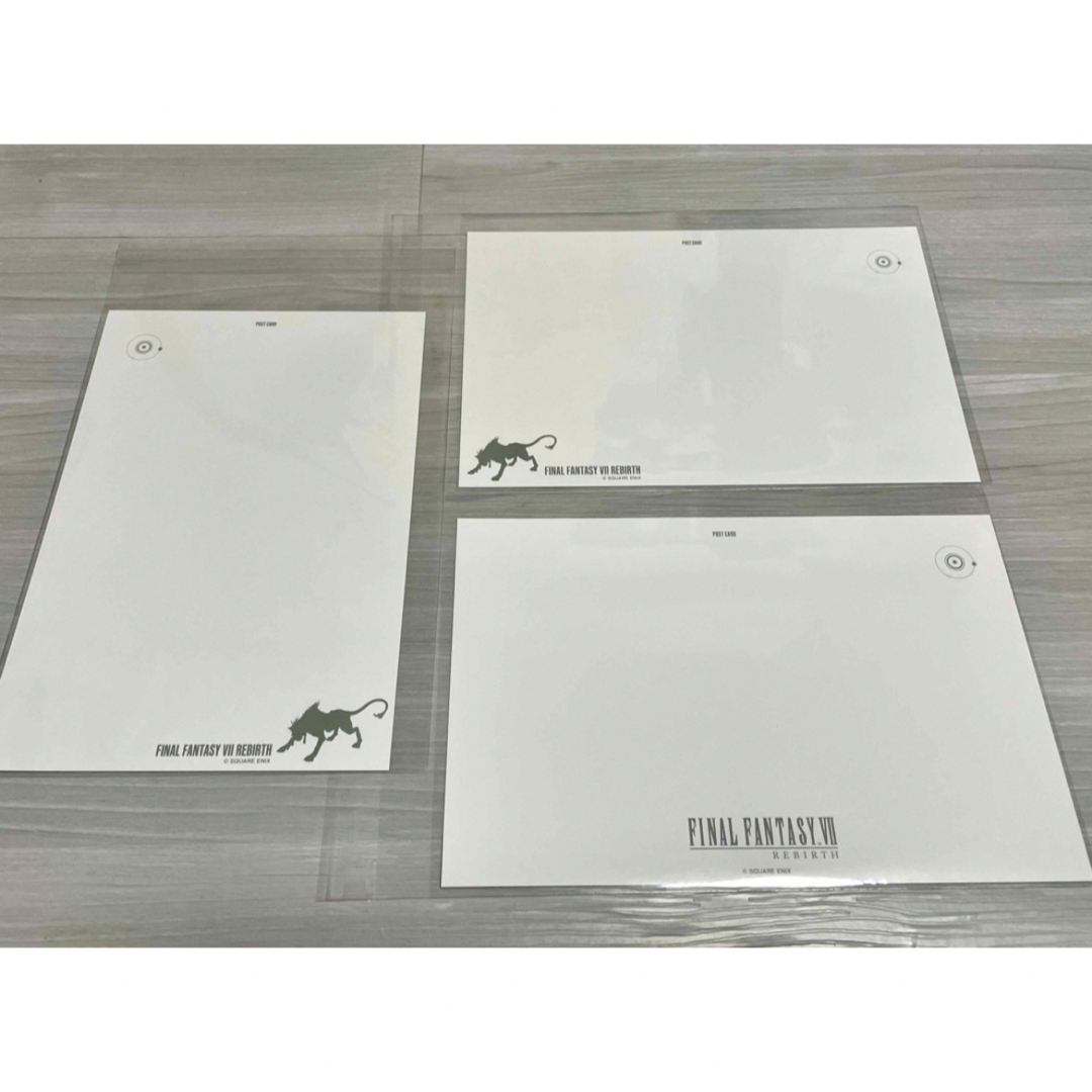 ファイナルファンタジーVII リバース  レッドXIII  ポストカード３枚 エンタメ/ホビーのアニメグッズ(その他)の商品写真
