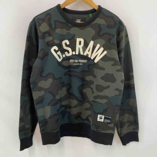 ジースター(G-STAR RAW)のG-STAR RAW ジースターロウ メンズ スウェット　プリント　迷彩　裏起毛　グリーン(スウェット)