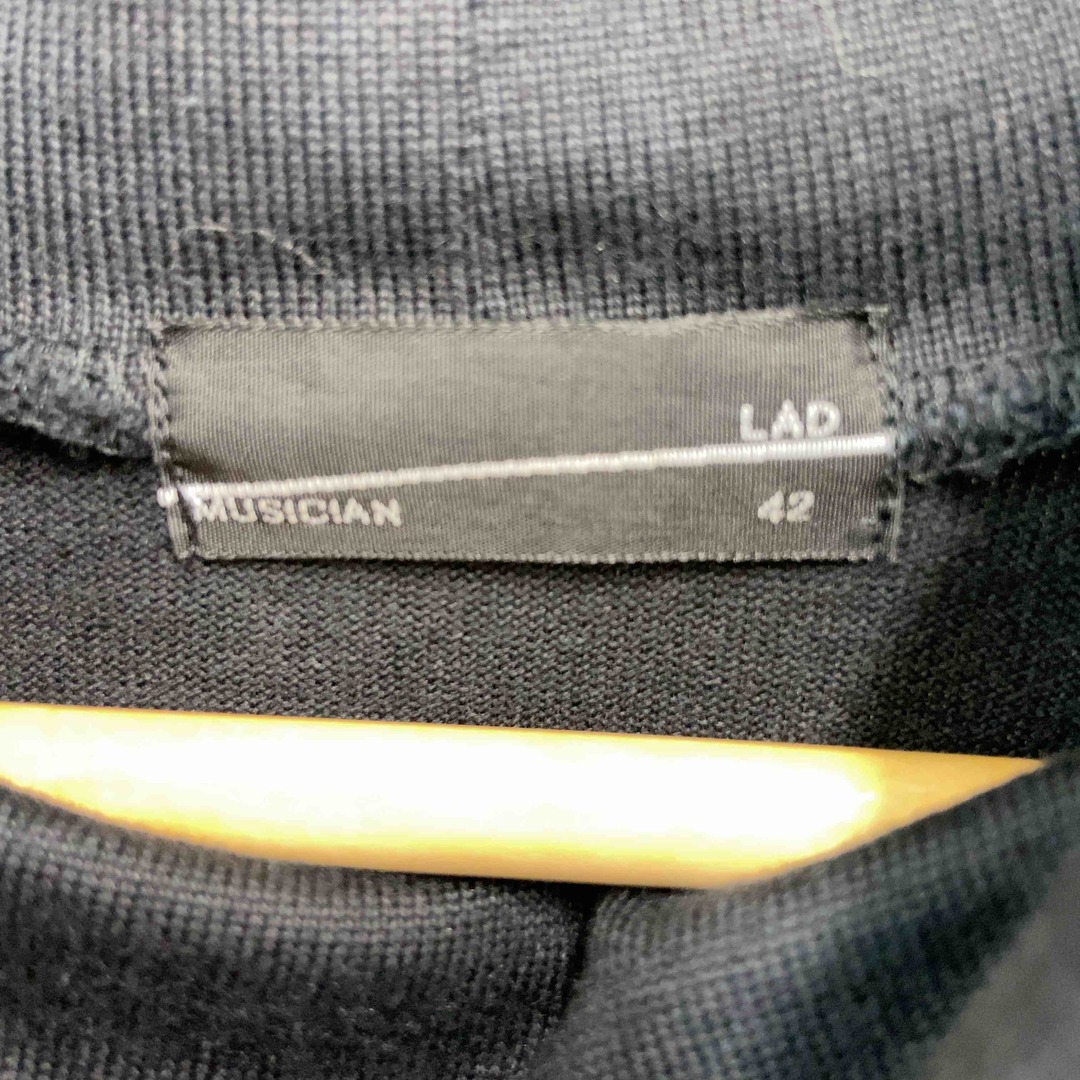LAD MUSICIAN(ラッドミュージシャン)のLAD MUSICIAN ラッドミュージシャン メンズ Tシャツ　ロンT　長袖カットソー　タートルネック　黒 メンズのトップス(Tシャツ/カットソー(七分/長袖))の商品写真