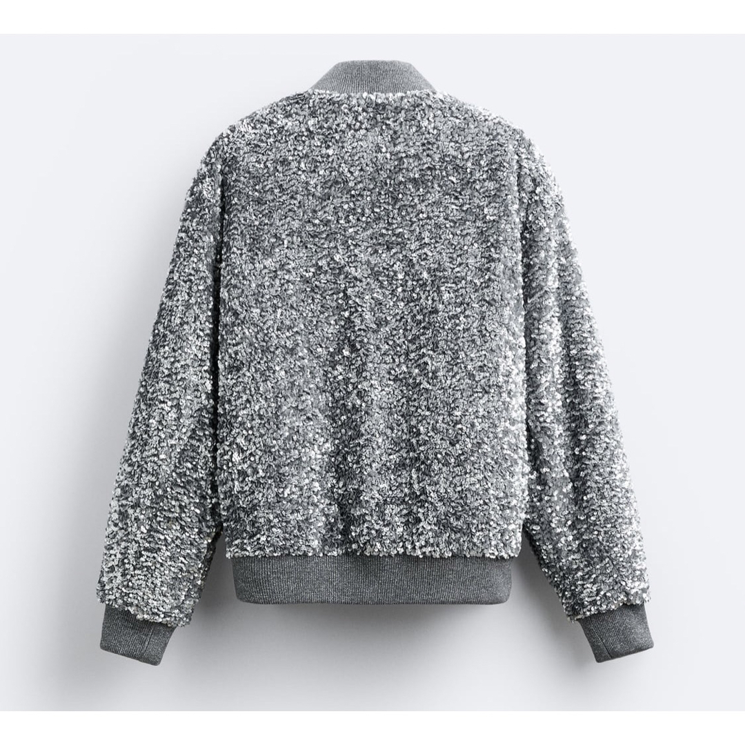 ZARA - ZARA スパンコールジャケット Lの通販 by lilyy's shop ZARA - ZARA スパンコールジャケット Lの通販 by lilyy's shop