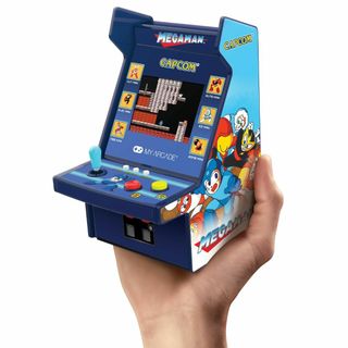 【在庫処分】My Arcade ロックマン マイクロプレイヤー プロ ポータブル(その他)