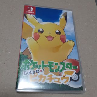 ニンテンドースイッチ(Nintendo Switch)の【ケースのみ】ポケットモンスター Let’s Go！ ピカチュウ(家庭用ゲームソフト)