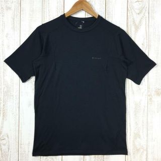 MENs S スノーピーク Pe Power Dry S/S Tee Tシャツ ポーラテックパワードライ SNOWPEAK TS-22SU001 ブラック系