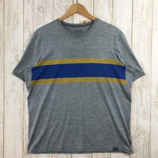 パタゴニア(patagonia)のMENs L パタゴニア キャプリーン デイリー グラフィック Tシャツ CAPILENE DAILY GRAPHIC T-SHIRT PATAGONIA 45286 RSFE グレー系(その他)