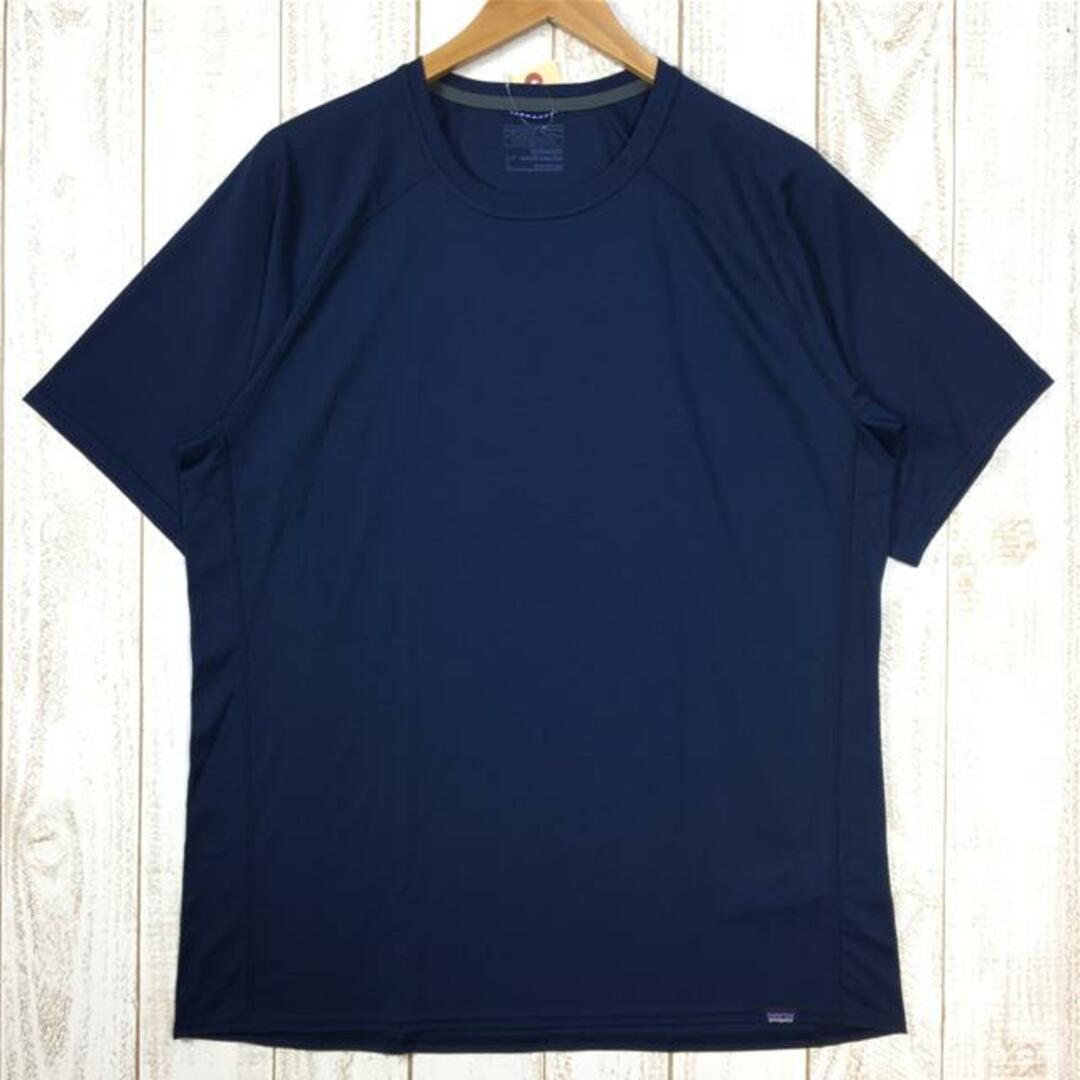 patagonia(パタゴニア)のMENs L パタゴニア キャプリーン ライトウェイト Tシャツ Cap LW T-Shirt PATAGONIA 45651 ネイビー系 メンズのメンズ その他(その他)の商品写真