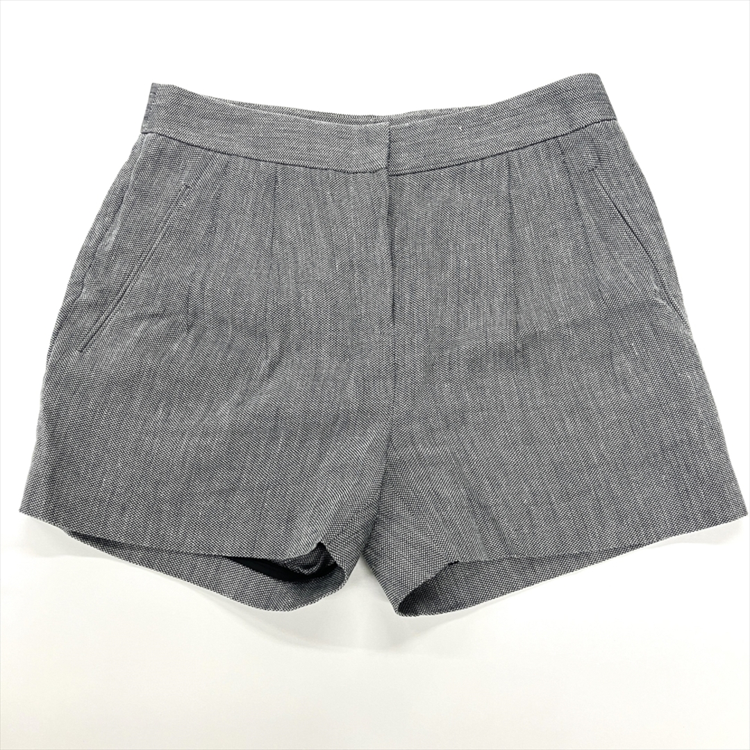 Alexander Wang(アレキサンダーワン)のアレキサンダーワン Alexander Wang ショート パンツ リネン コットン モダール グレー SS（XS） レディース【中古】 レディースのパンツ(カジュアルパンツ)の商品写真