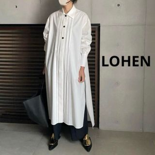 BLAMINK - 新品　lohen ローヘン　ステンカラーロングシャツ