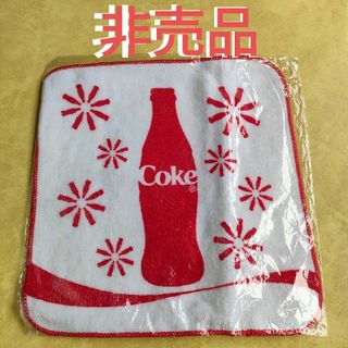 コカコーラ(コカ・コーラ)のコカ・コーラ　COCA COLA コカコーラ　ミニタオル　非売品　 タオル(ノベルティグッズ)