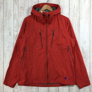 ファイントラック(finetrack)のMENs XL ファイントラック フロウラップ フーディ エバーブレス 防水 ソフトシェル ジャケット FINETRACK FAM0902 レッド系(その他)