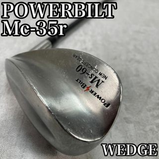 パワービルト(Power Bilt)の良品　パワービルト　Mc-35r　チッパー　35度　メンズ　男　右　ウェッジ(クラブ)