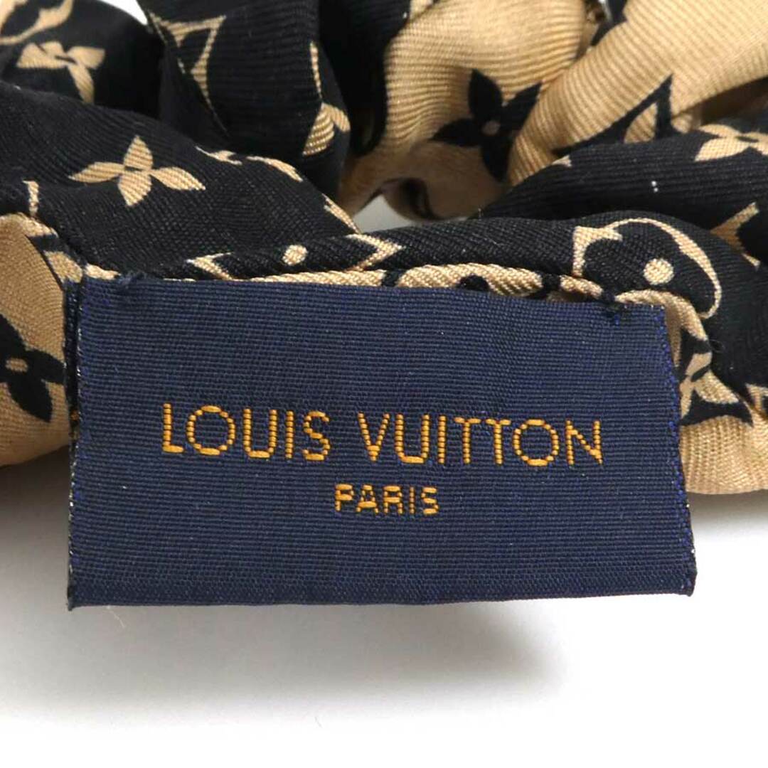 LOUIS VUITTON(ルイヴィトン)のルイ ヴィトン LOUIS VUITTON  シュシュ モノグラム シルク ブラウン レディース MP3098 送料無料【中古】 h30225a レディースのファッション小物(その他)の商品写真