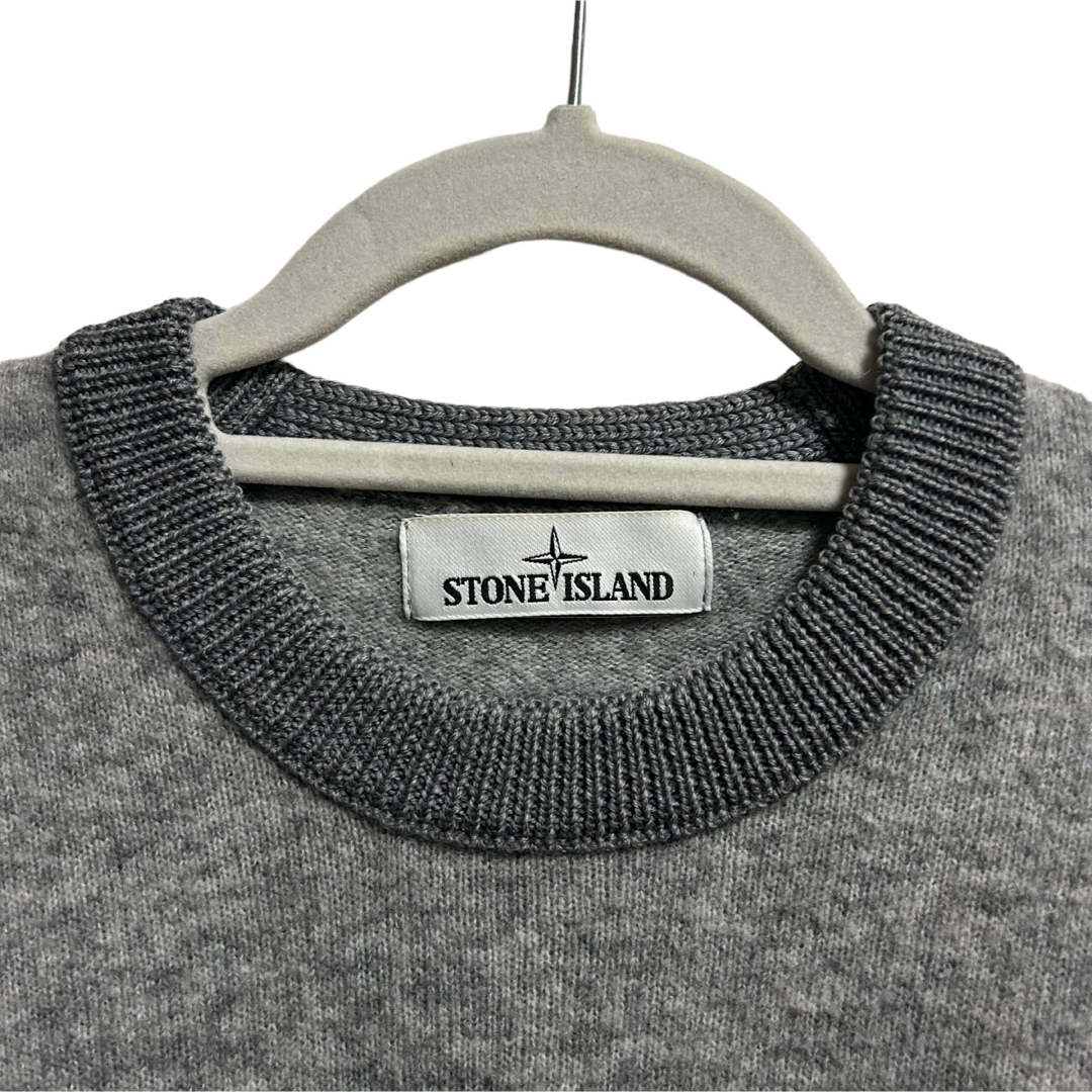 STONE ISLAND(ストーンアイランド)のSTONE ISLAND ARPACA WOOL SWEATER  メンズのトップス(ニット/セーター)の商品写真