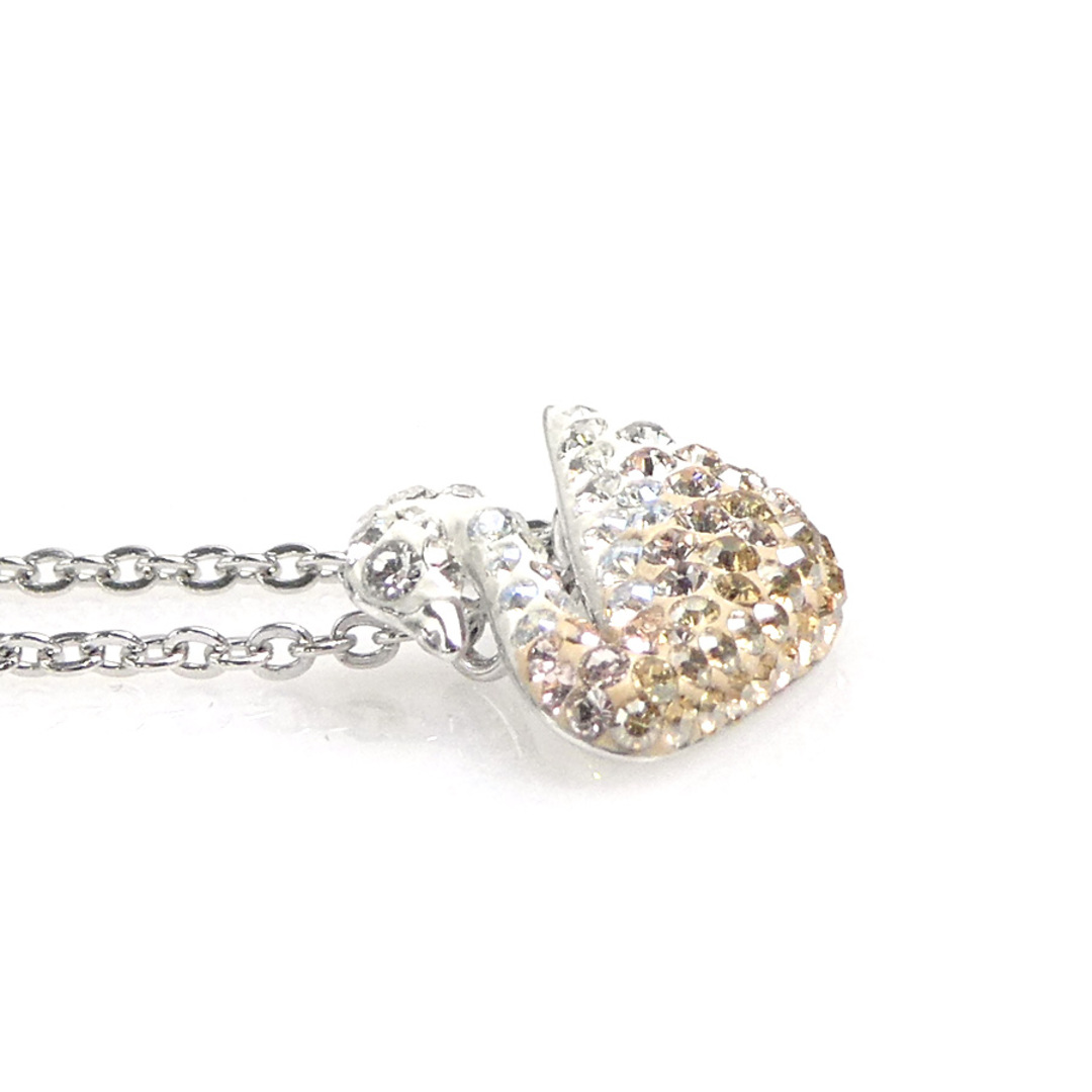 SWAROVSKI(スワロフスキー)のスワロフスキー SWAROVSKI ネックレス メタル/スワロフスキー シルバー レディース 送料無料【中古】 h30228g レディースのアクセサリー(ネックレス)の商品写真