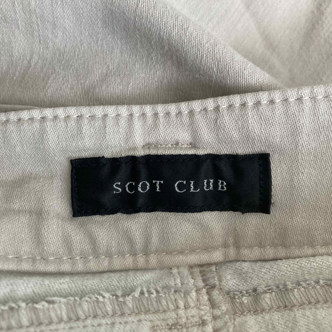 SCOT CLUB(スコットクラブ)のスコットクラブ　デニムパンツ　ジーンズ　カジュアル　レディース　日本製　38 レディースのパンツ(デニム/ジーンズ)の商品写真