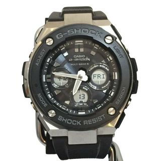 ジーショック(G-SHOCK)のG-SHOCK カシオ 腕時計 GST-W100-1AJF G-STEEL タフソーラー 電波ソーラー アナデジ(腕時計(アナログ))