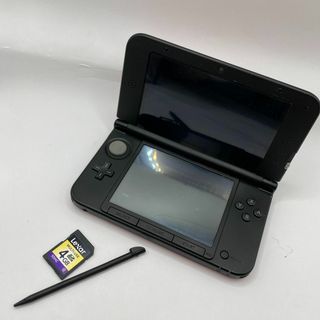 ニンテンドー3DS(ニンテンドー3DS)のニンテンドー3DS LL 本体　レッド✕ブラック(家庭用ゲーム機本体)