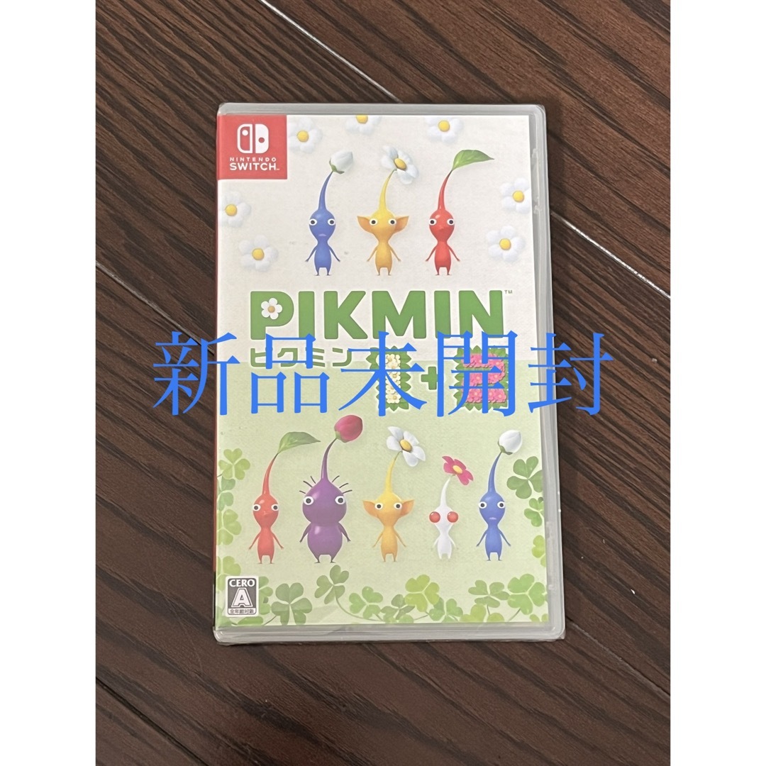 Nintendo Switch(ニンテンドースイッチ)の【新品未開封かピクミン1＋2 Pikmin エンタメ/ホビーのゲームソフト/ゲーム機本体(家庭用ゲームソフト)の商品写真