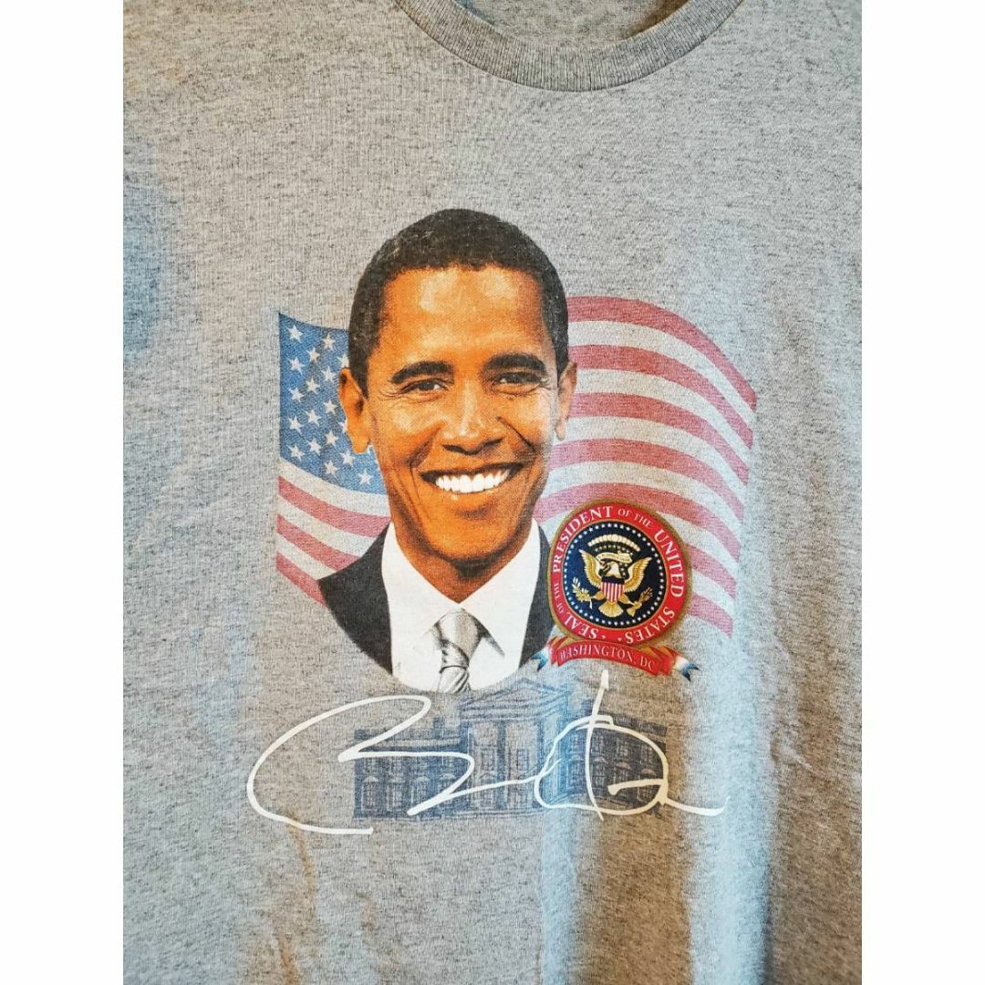 バラク・オバマ　大統領　半袖　Tシャツ　アメリカ合衆国　USA メンズのトップス(Tシャツ/カットソー(半袖/袖なし))の商品写真