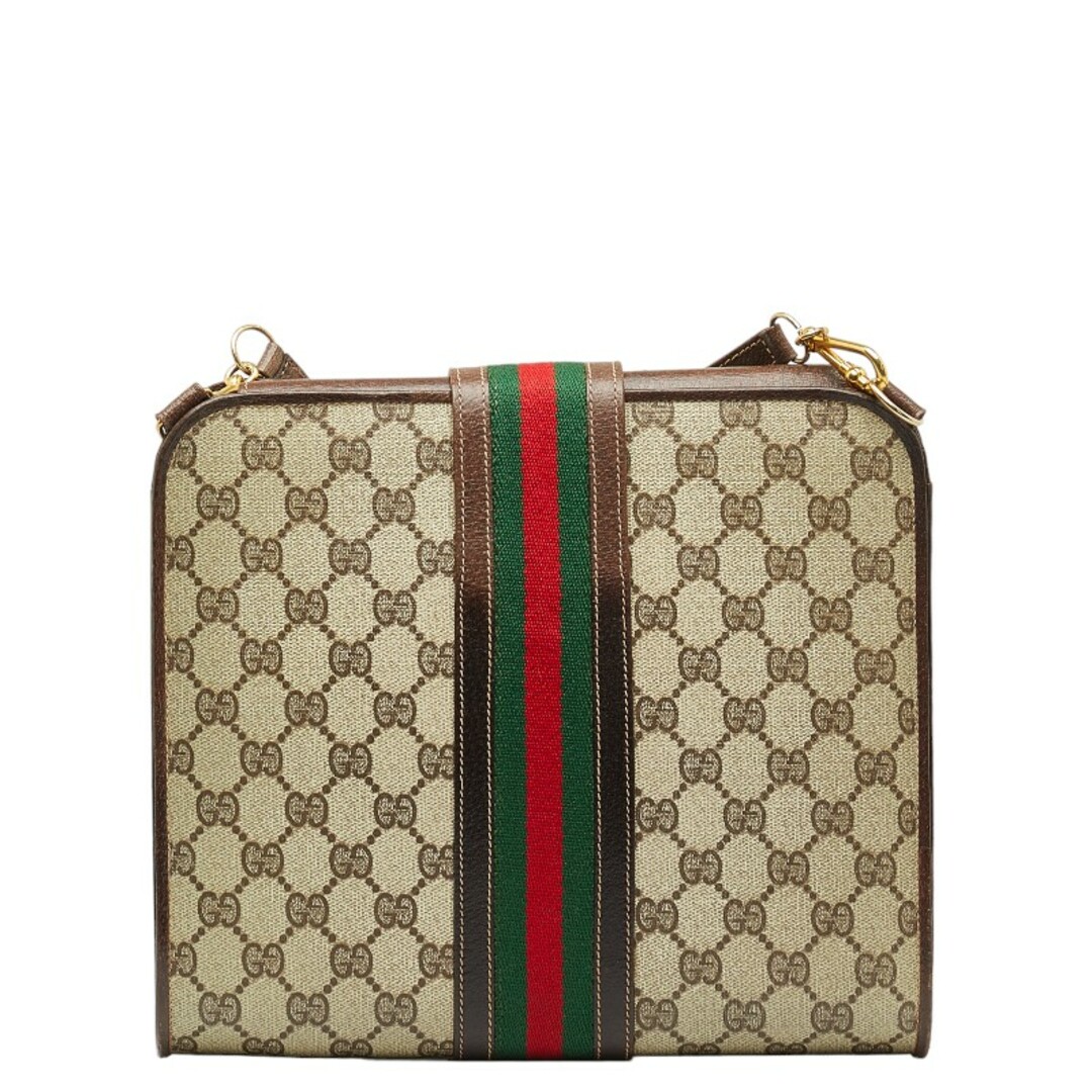 Gucci(グッチ)のグッチ GGプラス シェリーライン ショルダーバッグ PVC レディース GUCCI 【228-46638】 レディースのバッグ(ショルダーバッグ)の商品写真