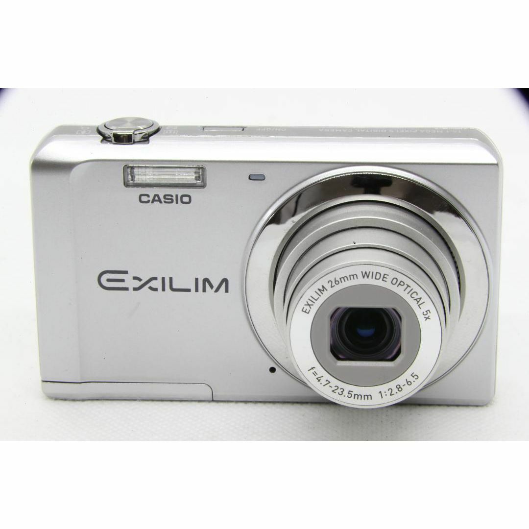 【C2125】CASIO EXILIM EX-ZS26 シルバー カシオ スマホ/家電/カメラのカメラ(コンパクトデジタルカメラ)の商品写真