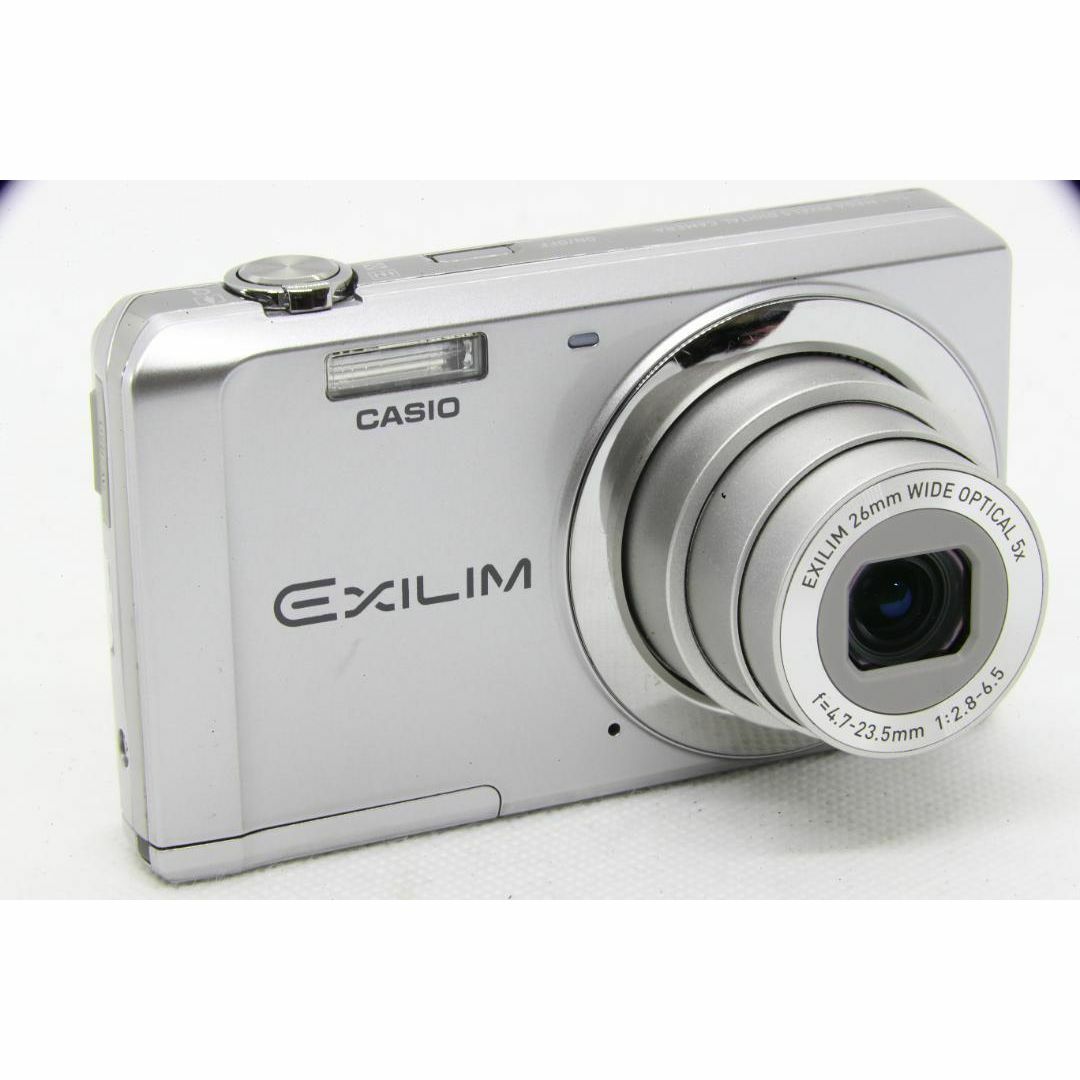 【C2125】CASIO EXILIM EX-ZS26 シルバー カシオ スマホ/家電/カメラのカメラ(コンパクトデジタルカメラ)の商品写真