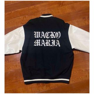 ワコマリア(WACKO MARIA)のWACKOMARIA LEATHER VARSITY JACKET　Lサイズ(スタジャン)