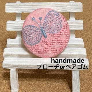 ミナペルホネン(mina perhonen)のハンドメイド　クロスステッチ　くるみボタン　ミナペルホネン　No.113(その他)